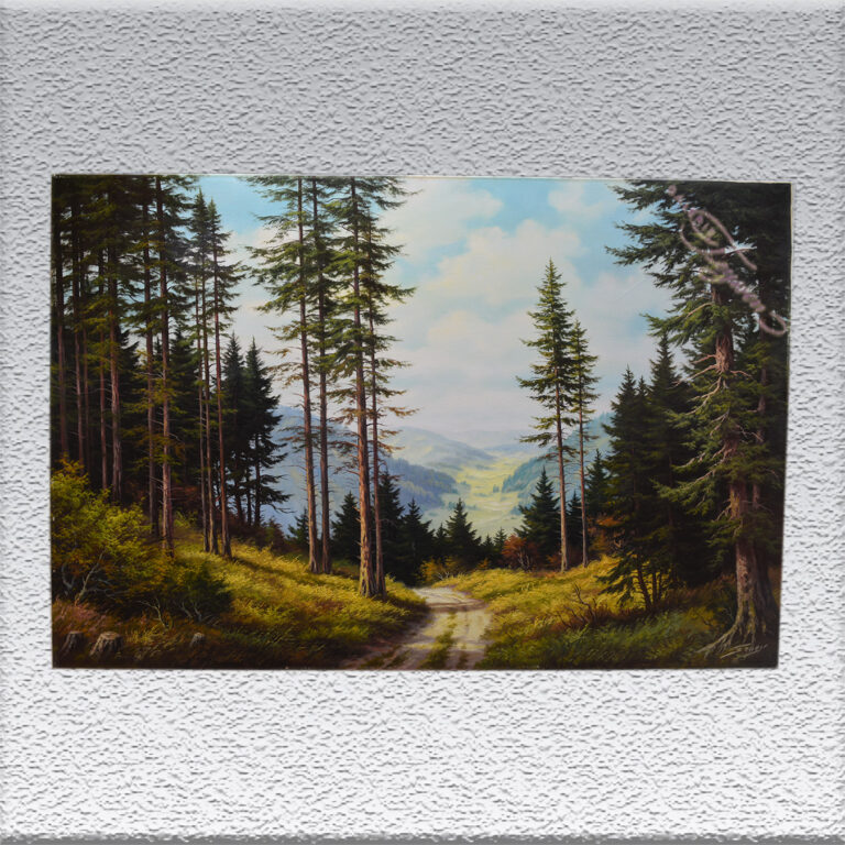 Feuer: Mittelgebirgslandschaft