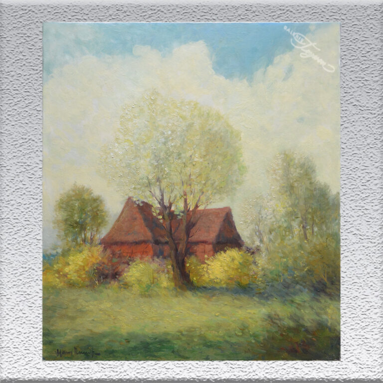 Norddeutsche Landschaften u. andere: Hans Nowak, Bauernhaus