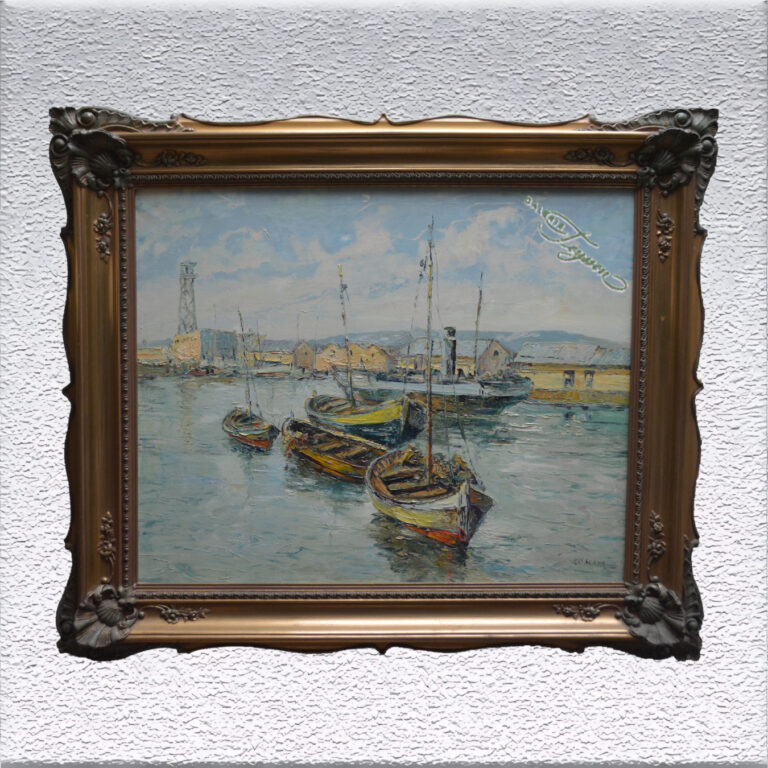 Koscaya: Hafen von Barcelona (um 1965)