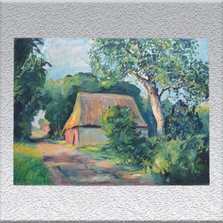 Georg Hillmann: Haus im Grünen